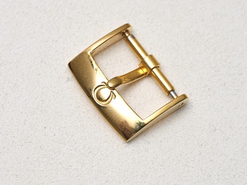 Omega 16mm gold plated steel - 16mm,