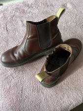 Dr Martens Brown Leather Ankle Boots