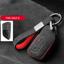 Full Suede Covered Key Fob
