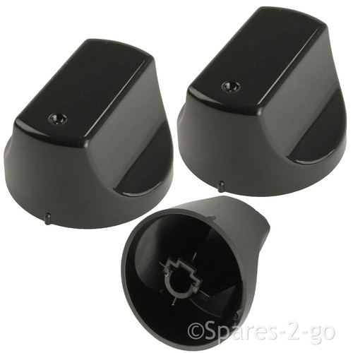 Black switch knobs - black,
