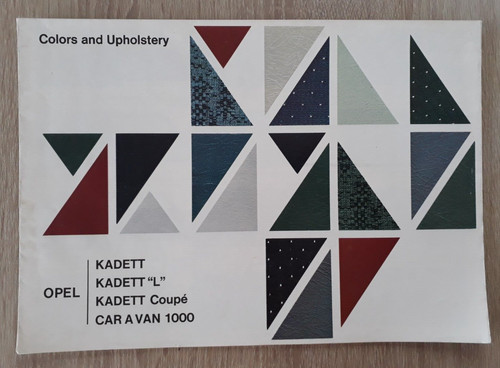 Opel kadett colours - colours, &