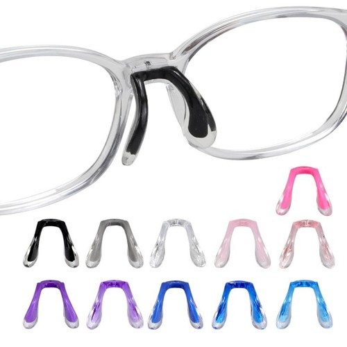 Shaped nose pads eyeglasses - shaped,
