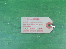 Triang loco instruction label (For R156 EMU)
