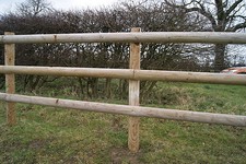 Fencing half rails - 1.8m, x