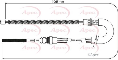 Parking brake cable pull rear - parking,