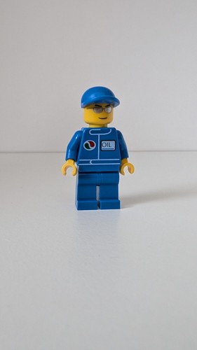 Lego city octan man minifigure - octan,