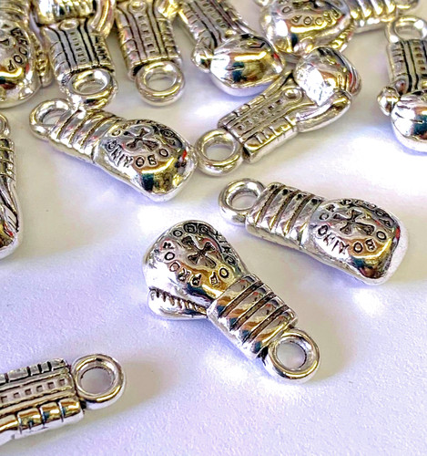 Boxing glove charms - boxing, tibetan