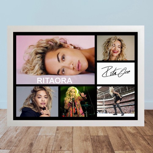Rita ora framed print white - rita,