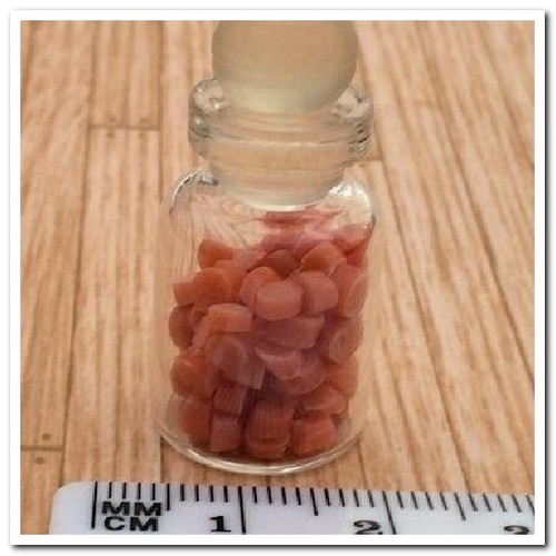 One filled glass sweet - filled, jars