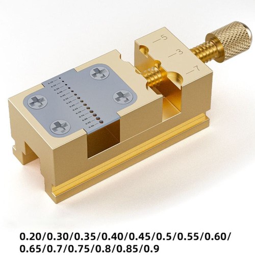 Head holder brass watch - watch, bench