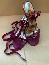 PROM SANDALS in FUCHSIA PINK