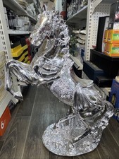 NEW XXL  Silver Italian Horse
