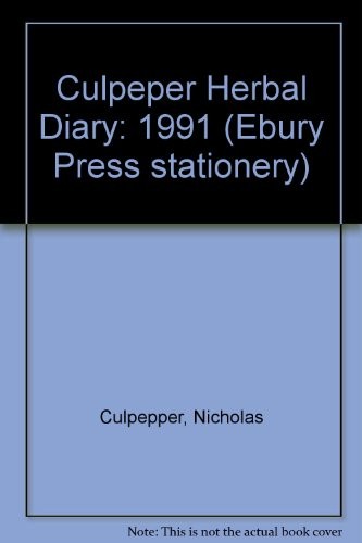 Culpeper herbal diary - culpeper, diary: