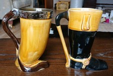 2 X Vintage Sylvac Hunting