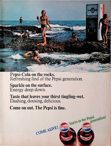 1966 pepsi cola - pepsi,