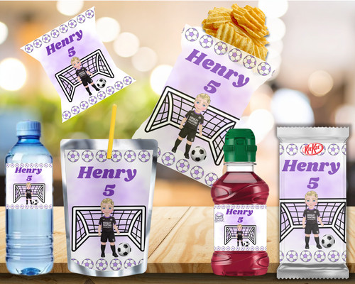 Personalised football birthday - personalised,