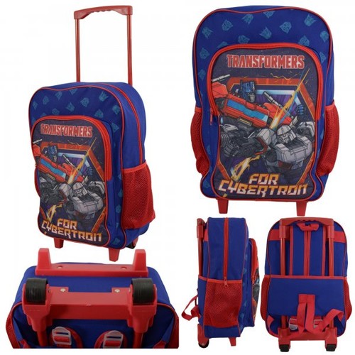 Blue transformers kids trolley - blue,