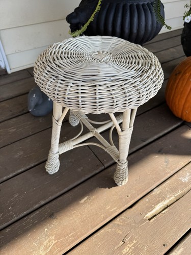 Vintage boho mcm - wicker, rattan