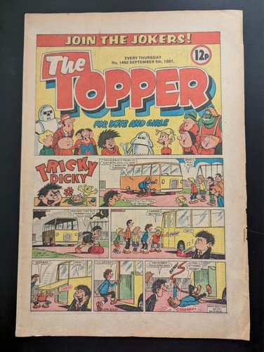 Topper comic 1492 - topper, no
