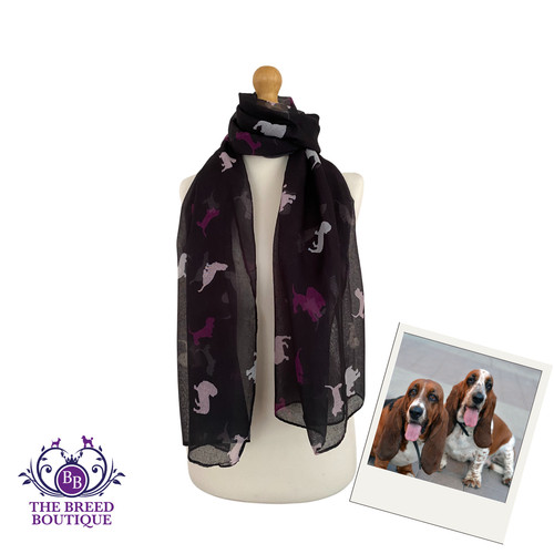 Basset hound silhouette - basset,