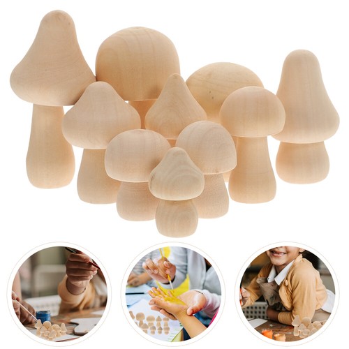 10pcs unfinished wooden - unfinished,