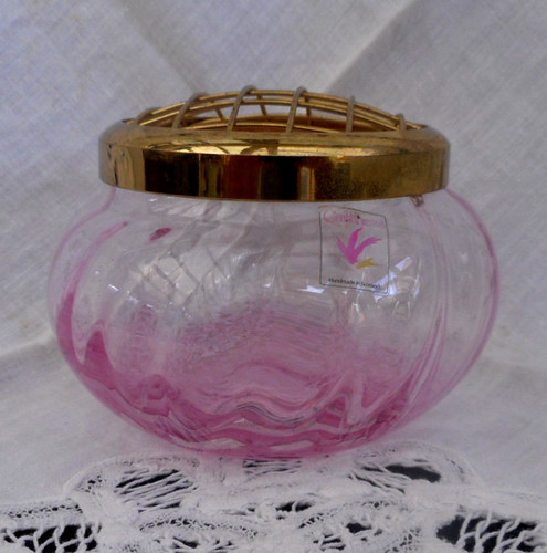 Caithness glass pink white - caithness, &