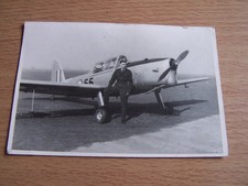 Military RAF Vintage Photo D H Chipmunk Sywell 1952 Pilot 1st Solo Cross Country