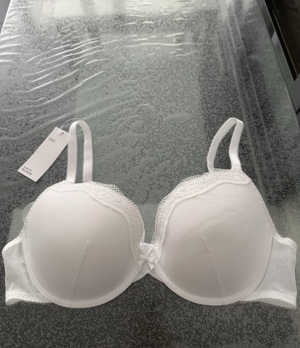 Women white bra - white,