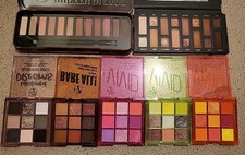 W7, Eyeshadow Palette Bundle, 5 X 9 Pan, 1 X 16 Pan, 1 X 12 Pan Pallets.