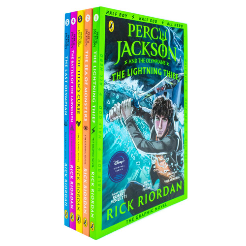 Percy jackson graphic novels - percy,