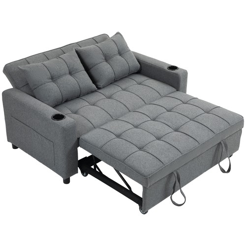 Homcom seater sofa - seater, bed