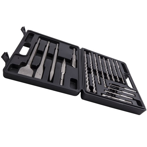 17pcs rotary hammer bits drill - 17pcs,