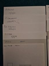 Celtic 11 hand signed
