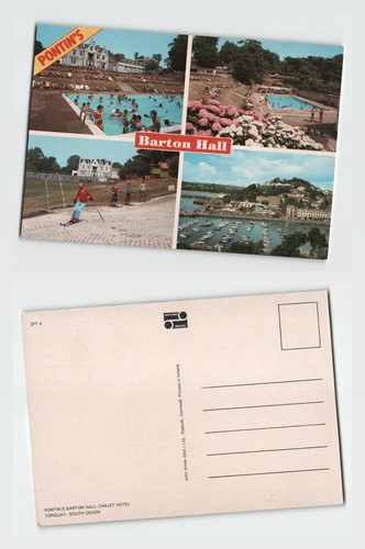 Vintage postcard pontin - vintage,