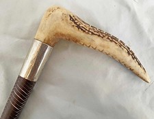 RIDING CROP / WHIP - STERLING