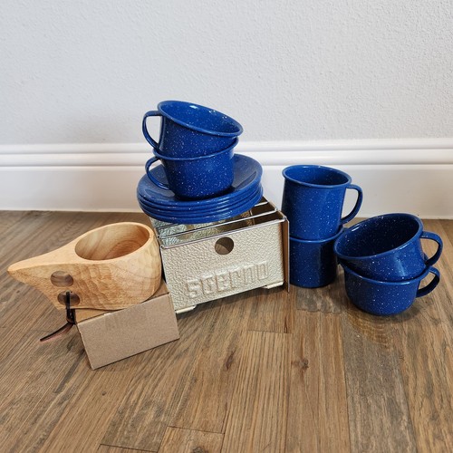 Vintage camping outdoor - camping, rustic