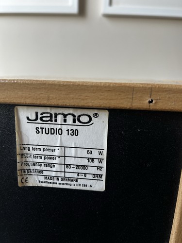 Jamo shelf speakers - jamo,