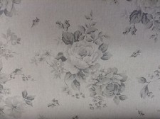 Faded roses french - faded, linen