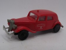 ref P.1 - firefighters - HO - 1/87 - BREKINA - CITROEN TRACTION without headlight