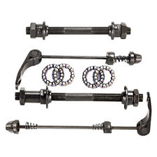 8PCS/Set Steel Bicycle Hub Bearings And Bike Axle Front Rear Quick ReleaseSkewer