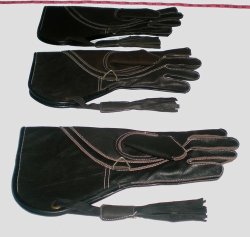 Falconry glove triple - falconry,