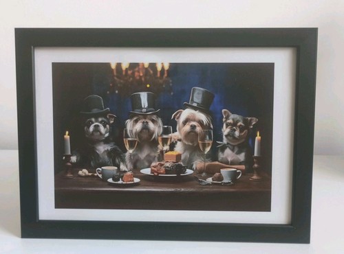 Humerous print four dogs - humerous,