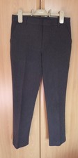 BOYS: SCHOOL TROUSERS: GREY: AGED 11: USED
