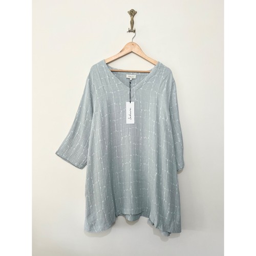 Sahara textured tunic top - sahara, size
