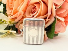 Sterling Silver Vesta Case