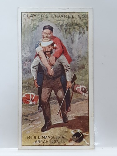 Cigarette card player - cigarette, card,