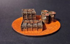 40k scatter terrain - Barrel & Imperial Case