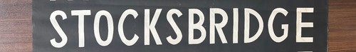 1974 sheffield area bus blind - area,