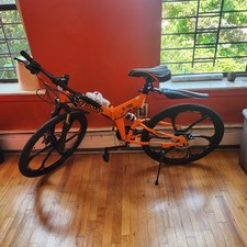 Orange Mountain Bike