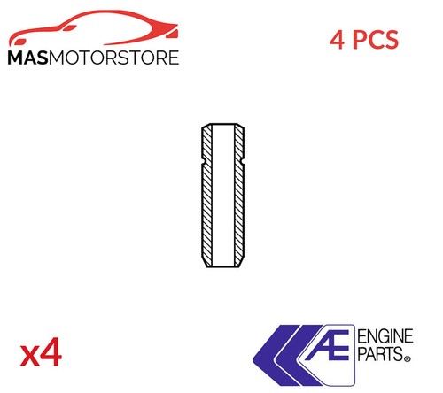 Valve guides vag92297 4pcs - valve,